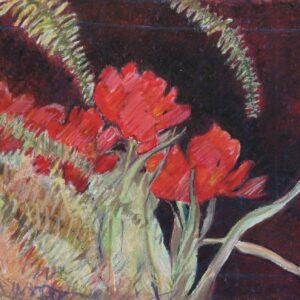 Fern and Tulips