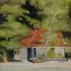 Lake House in the Pines